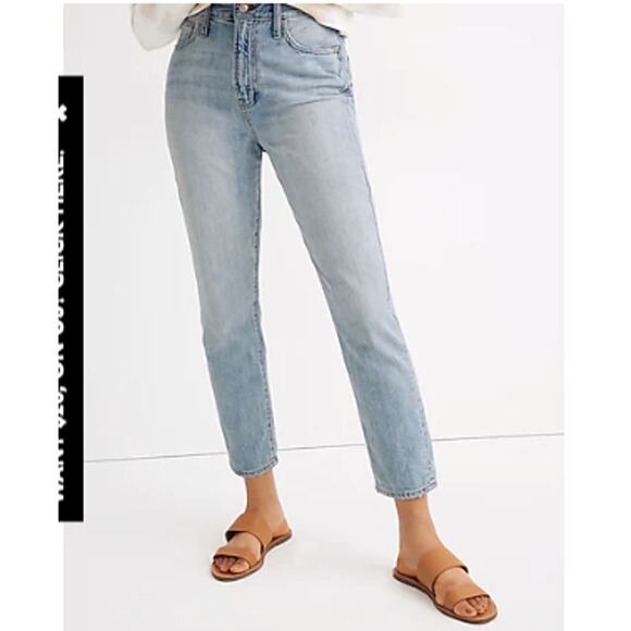 Madewell Curvy Perfect Vintage Jean in Fitzgerald Wash Size 26 - Picture 2 of 11
